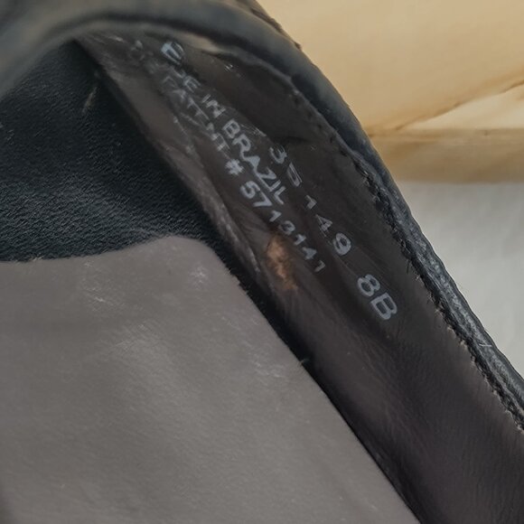 COLE HAAN Nike Air Heels Black Quilted Leather Open Toe High Heels Women US 8B - Picture 12 of 12